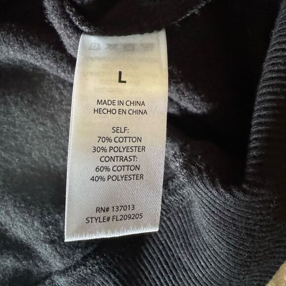 Wildfox Apres Ski Women’s Gidget Beach Jumper Black Size Large V Neck Cozy Comfy - Picture 4 of 6